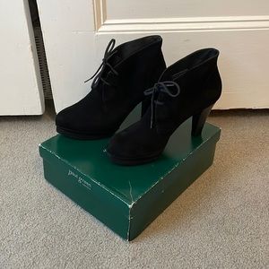 Paul Green Suede Heeled Boots